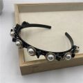 【beauty code store】Net double layer braided hairpin bangs fixed headband hair clip headdress.