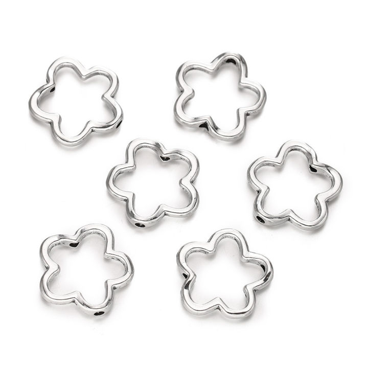 St.%20kunkka%2010Pcs%20Alloy%20Bead%20Frame%20Retro%20Flower-Shaped%20Bead%20Frame%20for%20DIY%20Jewelry%20Accessories%20-%20Image%209