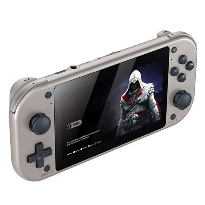 M17 Handheld Game Console 4.3 Inche Lcd Display Quad-Core Cortex-A7 Upto1.2Ghz 25 Kinds of Classic Simulators Play-128G Reusable Easy to Use