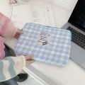 Flower Pattern Cute Laptop Sleeve Case Bag 11 13 14 Inch for Macbook Ipad 12.9 ASUS Samsung Tab S8 HP Laptop and Tablet Pouch.