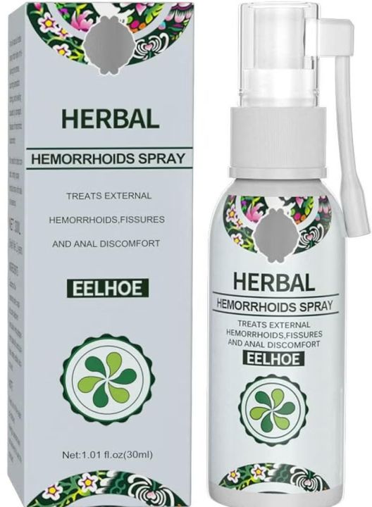 30ML EELHOE HERBAL Hemorrhoids Spray Soothes Hemorrhoids Hemorrhoids Treat Shrink Hemorrhoid Spray