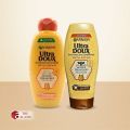 400 ml Garnier ultra doux honey treasures Reconstructing Conditioner International Egypt product used for male female. 