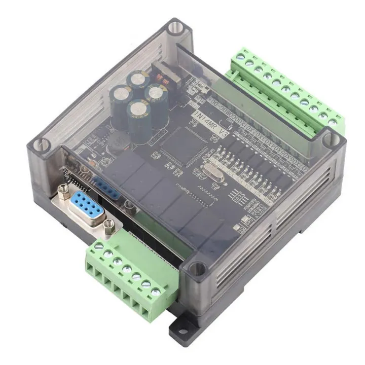 PLC Controller DC24V FX1N-14MR Industrial Control Board Programmable Logic Relay Output