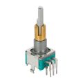 3X EC11EBB24C03 Dual Axis Encoder with Switch 30 Positioning Number 15 Pulse Point Handle 25mm. 