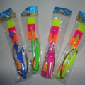 Flashing Luminous Toy Led Flying Arrow led fly Luminous  arrow plastic arrows rocket toy. 