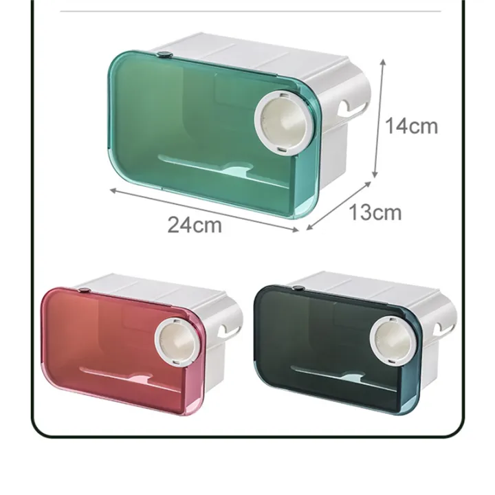 Wall%20Mount%20Bathroom%20Tissue%20Punch-Free%20Phone%20Rack%20Case%20Toilet%20Paper%20Holder%20Waterproof%20Shelf%20Black%20-%20Image%203