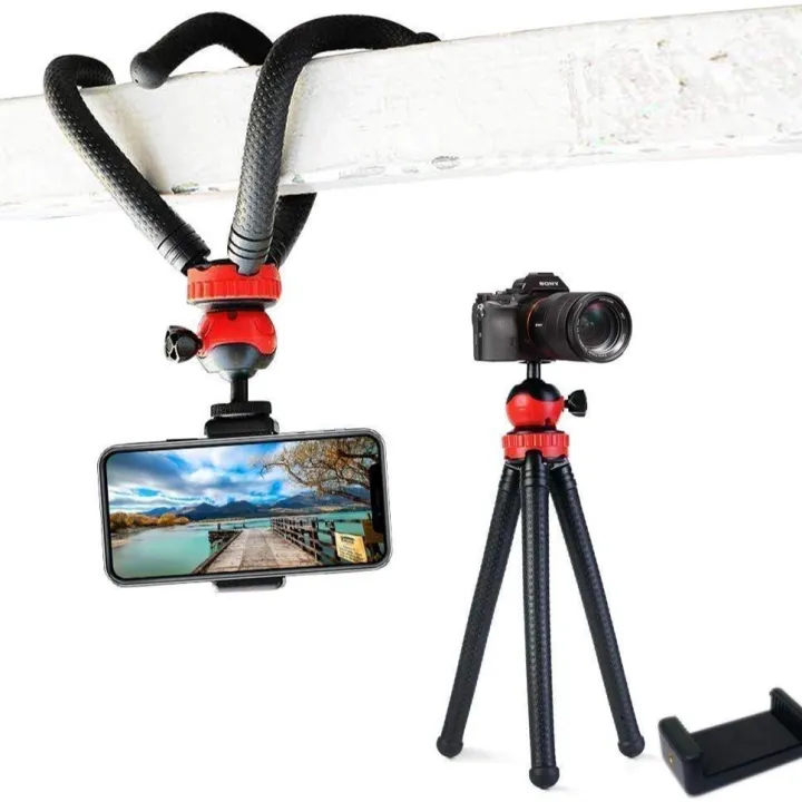 Mobile%20and%20Camera/SLR%20Camera%20Gopro%20Flexible%20Portable%20Octopus%20Tripod/High%20Quality%20Vlogging%20Tripod%20-%20Mirrorless%20System%20Camera%20-%20Image%202