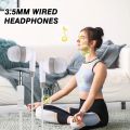 3.5mm Stereo Earphones Headset With Volume Control Wired Headphones In Ear High Definition Deep Bass Dropshipping No Mic.