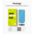Ringke Tempered Glass Screen Protector for Apple iPhone 15 Pro (6.1 inch). 
