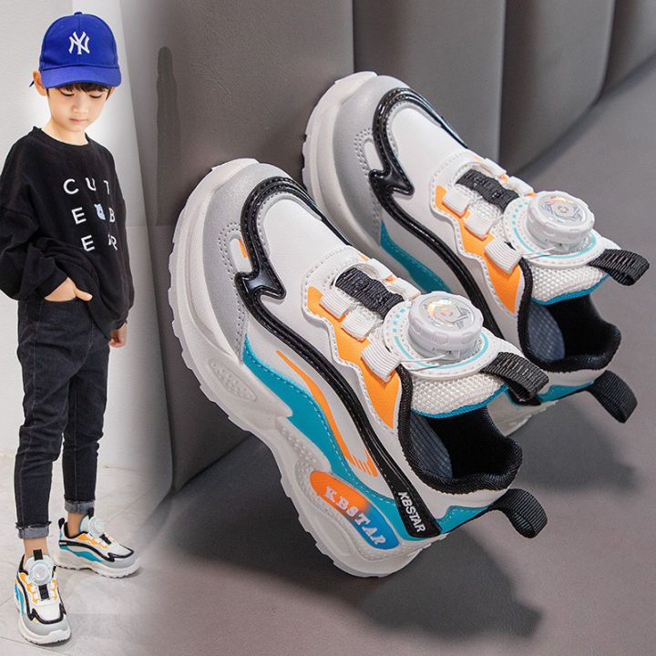 Children's%20sneakers,%20small%20white%20shoes,%20spring%20summer%202024%20new%20girls'%20dad%20shoes,%20fashion%20soft%20soled%20boys'%20running%20shoes%20-%20Image%202