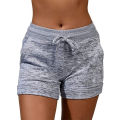 Womens Solid Elasticated Waist Shorts Ladies Summer Yoga Gym Fitness Jogging Hot Pants Sweatpants Clothing.