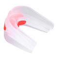 New Double-sided Shock Sports Mouthguard Mouth Guard Teeth Protect for Boxing Basketball Top Grade Gum Shield. 