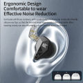 KZ EDXS in Ear Monitor Headphones Wired Earbuds HiFi Deep Bass with 10MM Composite Diaphragm IEM Earbuds With Detachable Cable.