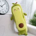【Trick or Treat Alliance Mall】Kawaii Stuffed Fruit Avocado Doll Green Giant Avocado Plush Toy Soft Big Sleeping Pillow Birthday Gift for Girl.