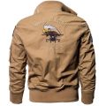Tactics Jacket Men Autumn Spring Bomber Cotton Coat Plus Size Embroidery Airplane Pilot Cargo Jackets Male Jaqueta Masculina. 
