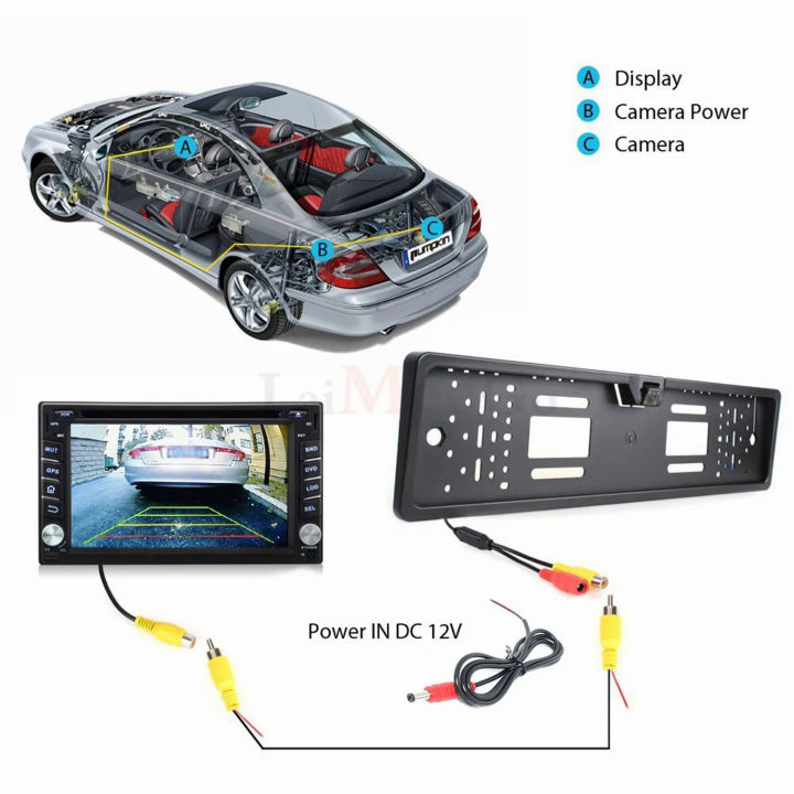 12LED%20License%20Plate%20Frame%20Car%20Camera%20Universal%20CCD%20170%20Degree%20HD%20Waterproof%20Night%20Vision%20Rear%20View%20Reversing%20Camera%20-%20Image%206