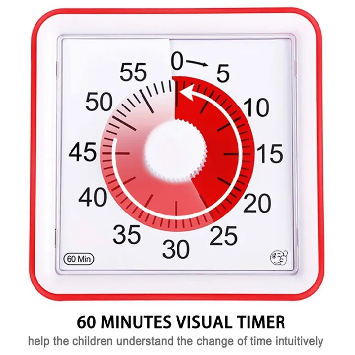 EITGZWAS%202X%20Visual%20Timer,60%20Minute%20Kids%20Timer,3%20Inch%20Countdown%20Timer,Silent%20Visual%20Analog%20Timer%20for%20Kids%20and%20Adults,Red%20-%20Image%204