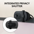Logitech Brio 100 Full HD Webcam for Meetings and Streaming, Auto-Light Balance, Built-In Mic, Privacy Shutter, USB-A, for Microsoft Teams, Google Meet, Zoom and More]. 