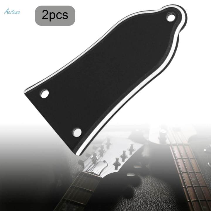Guitar Rod Cover Plate Replacement for Electric Bass Guitar Accessories Style A