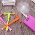2 in 1 USB Fan-LED Light Flexible Portable Mini Fan USB LED Light Lamp For Power Bank ,Laptop.