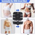 Electrical EMS Abs Muscle Stimulator Massager Abdominal Hip Trainer Waist Trimmer For Arm Leg Body Shaping Massage Equipment. 