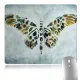 【guuli Waterproof Mousepad for Gaming Laptop Computer Desk Mat Mouse Pad Butterfly Series Pattern Office Desk Accessories. 