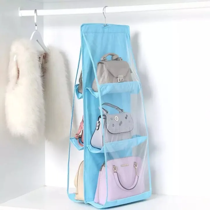 6%20Pocket%20Large%20Purse%20Bags%20Storage%20Organizer%20-%20Multiclour%20-%20Image%202