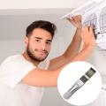 Air Conditioning Fin Cleaning Comb Stainless Steel Fin Straightener Brush Air Conditioner Cleaning Tool Cleaning Supplies 1Pcs.