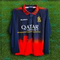 Royal Challengers Bangalore Jersey 2026/27 IPL Polo Cricket Jersey For Men - Long Sleeve Collar Polo - RCB Jersey 2026.