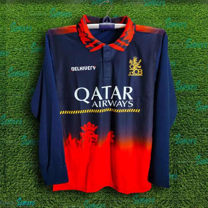 Royal%20Challengers%20Bangalore%20Jersey%202026/27%20IPL%20Polo%20Cricket%20Jersey%20For%20Men%20-%20Long%20Sleeve%20Collar%20Polo%20-%20RCB%20Jersey%202026%20-%20Image%202