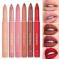 【sought-after】 Matte Lipstick Pen Pink Matte Solid Lip Gloss Waterproof Long Lasting Lipstick Pencil Lip Liner Pen Lip Makeup.