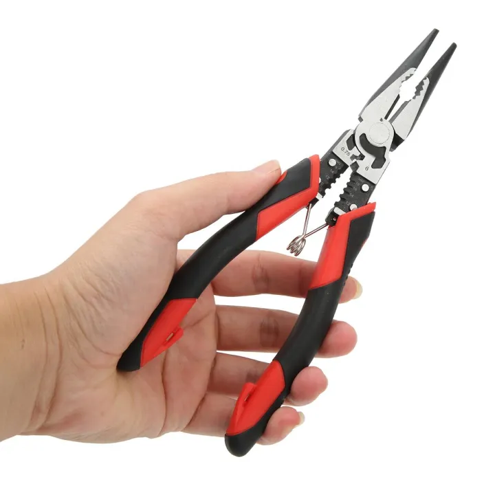 Metal Cutting Pliers, Labor Saving Compound Action Cutting Pliers for Clamping Bending