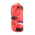 Boxing Bag And Gloves - Crimson. 