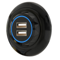 Car Charger Quick Charger 30W Fast Charging Phone Charger 2USB 3.1A.