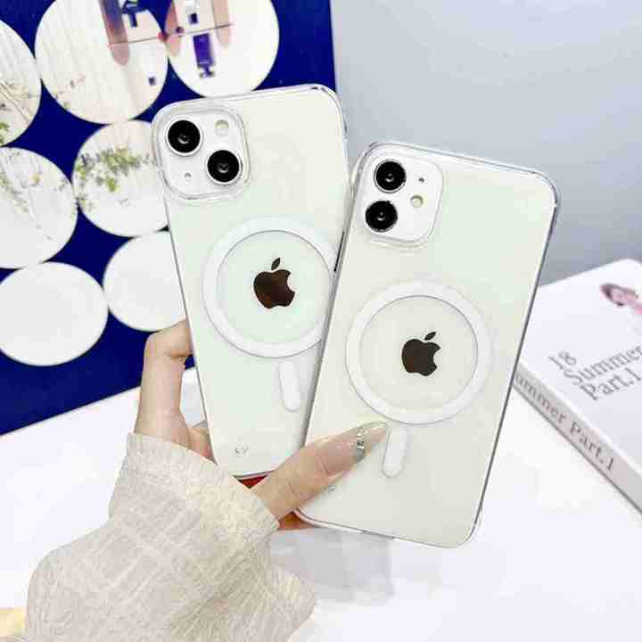 HODON%20Slim%20Frameless%20HD%20Clear%20Magnetic%20Phone%20Cases%20For%20iPhone%2017%2016%2015%2014%2013%2012%2011%2014%2015%2016%20Pro%20Max%20Plus%20Case%20Wireless%20Charging%20Borderless%20PC%20Hard%20Cover%20-%20Image%202