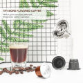 Coffee Capsule Adapter Stainless Steel Coffee Capsule Converter Nespresso Capsule Adapter for Vertuolline GCA1 Delonghi ENV135 ENV150 Coffee Machine.