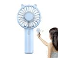 Mini Fan Handheld Cute Mini Handheld Fan Portable Rechargeable Cooling Electric Fan USB Rechargeable Personal Mini Fan Quiet. 