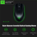Razer Abyssus Essential Optical Gaming Mouse w/True 7200 DPI Optical Sensor/3 Hyperesponse Buttons Powered by Razer Chroma Ambidextrous Ergonomic Wired Computer Mice for Windows PC Gamers. 