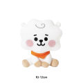 【Atoztide Store】summerflowers 12cm/20cm KPOP BT21 BTS Plush Cartoon Tata Cooky Chimmy Koya Shooky Mang RJ.