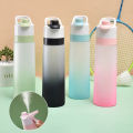 700ml Spray Water Bottle Large Capacity Portable Outdoor Sport Drinking Bottles.