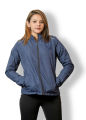 Shohure Navy Blue color Double part air proof Ladies jacket. 