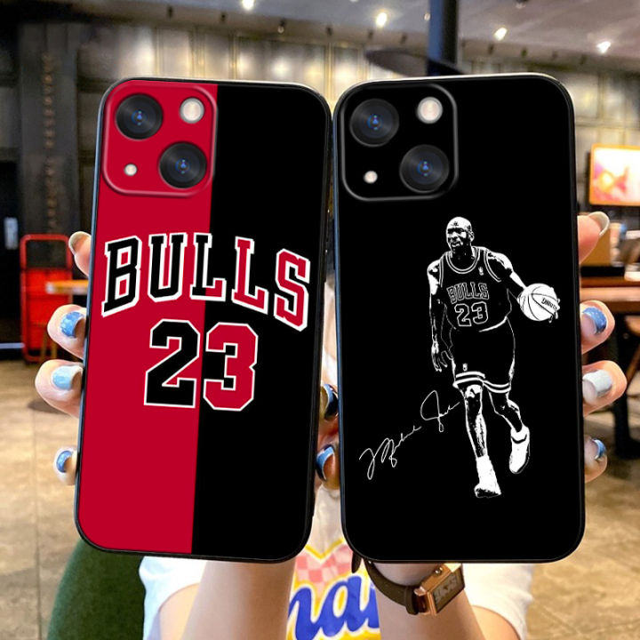 Basketball%20Goat%20J-Jordan%20Phone%20Case%20For%20Apple%20iPhone%2015%2014%2013%2012%2011%20SE%20XS%20XR%20X%207%208%206%20mini%20Plus%20Pro%20MAX%20Soft%20Black%20Cover%20-%20Image%202
