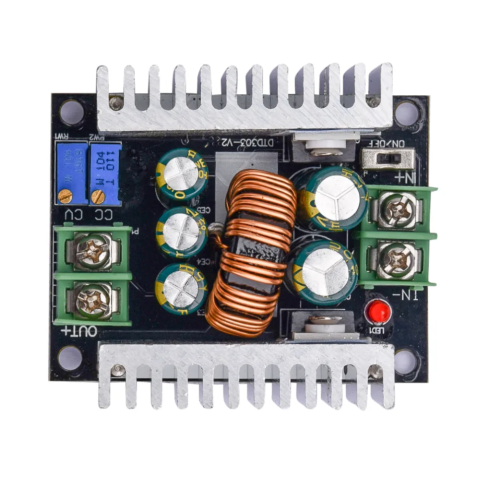 500W DC-DC Buck Converter Module - 12-95V Input To 1.5-90V Output Adjustable Step Down