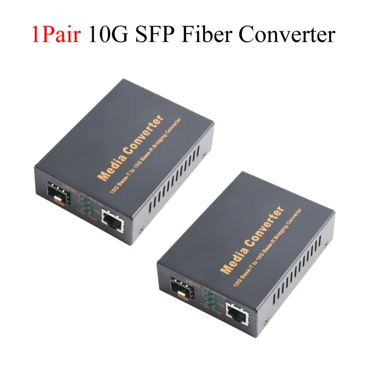 1PCS%2010G%20SFP%20Media%20Converter%201%20SFP%20to%201%20RJ45%20Transceiver%2010Gbps%20Fiber%20Optic%20Switch%20With%2010KM/20KM/40KM%20LC%20SFP%20Module%20-%20Image%209