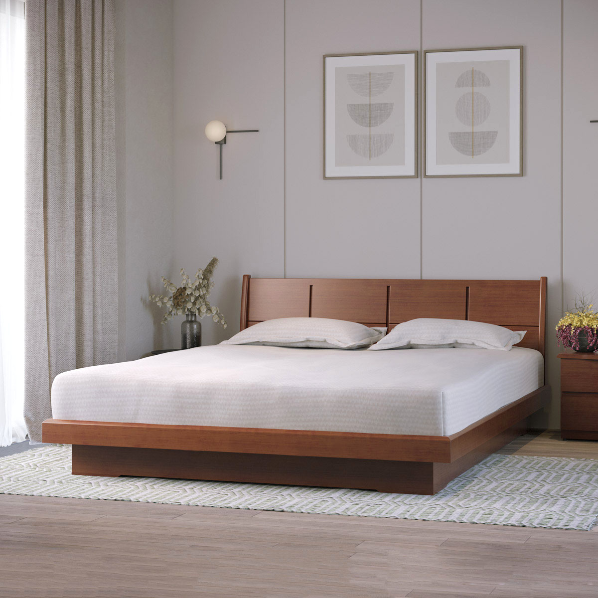 Regal Legacy Wooden Double Bed Bdh-301-3-1-20 99327