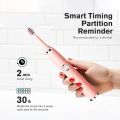 Sonic Electric Toothbrush for Adults Kids Smart T Soft Hair Automatic Waterproof 2 Brush Head Travel Set Ultrasonic Tooth Brush. 