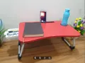 unique portable study  and best portable laptop table for man and Study Computer Laptop Desk Small Foldable Multi-Function Bed Desk Simple Dormitory Lazy Table Bed with Laptop Table. 