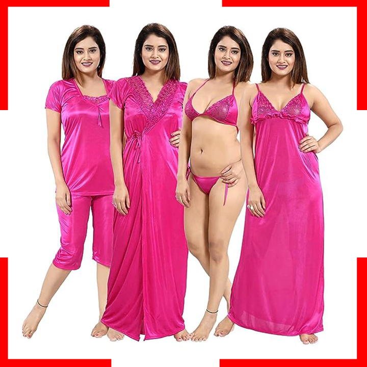 6 part Sexy Indian Half pants Nighty