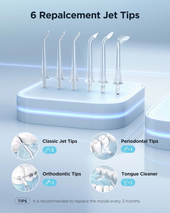 Fairywill%20F30%20Water%20Flosser%205%20Mode%20Oral%20Irrigator%20Teeth%20Dental%20Water%20Jet%20Rechargeable%20Portable%20300ML%20Water%20Tank%20Teeth%20Cleaner%20-%20Image%202