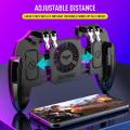 【Expert Recommended】 Six Finger For PUBG Game Controller Gamepad Trigger Gaming Button Cooling Fan Joystick For IOS/Android, PC. 